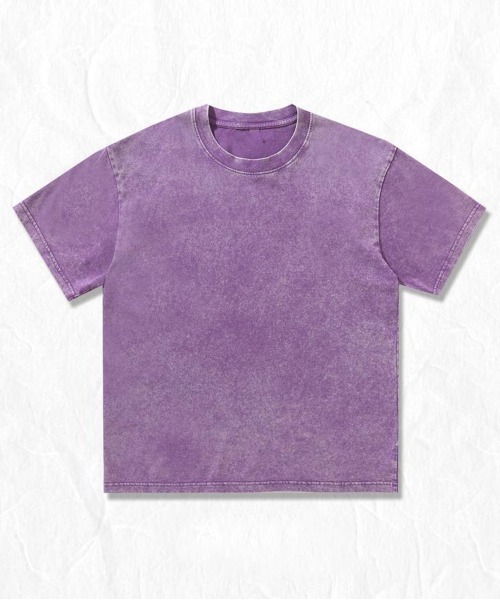 NEW GENTLEMAN(ニュージェントルマン)の「ブラックアウト ピグメント加工 オーバーサイズT(Tシャツ/カットソー・メンズ・ブラック/グレイッシュベージュ/オリーブ/グレー/ネイビー/パープル/ブラウン/ピンク・L/M/XL)」の7枚目の写真