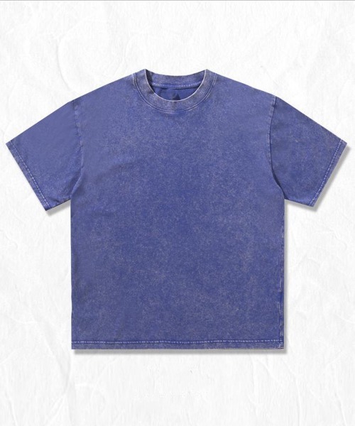 NEW GENTLEMAN(ニュージェントルマン)の「ブラックアウト ピグメント加工 オーバーサイズT(Tシャツ/カットソー・メンズ・ブラック/グレイッシュベージュ/オリーブ/グレー/ネイビー/パープル/ブラウン/ピンク・L/M/XL)」の6枚目の写真