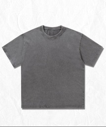 Tシャツ/カットソー（グレー/灰色系・無地）ファッション通販
