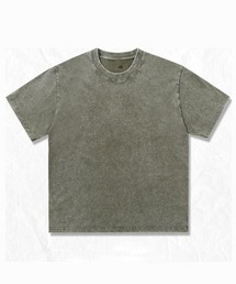 ブラックアウト ピグメント加工 オーバーサイズT