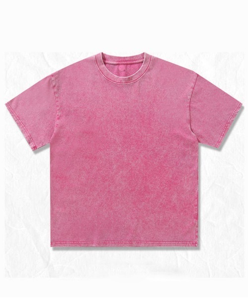 NEW GENTLEMAN(ニュージェントルマン)の「ブラックアウト ピグメント加工 オーバーサイズT(Tシャツ/カットソー・メンズ・ブラック/グレイッシュベージュ/オリーブ/グレー/ネイビー/パープル/ブラウン/ピンク・L/M/XL)」の8枚目の写真