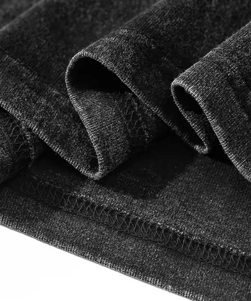 NEW GENTLEMAN(ニュージェントルマン)の「ブラックアウト ピグメント加工 オーバーサイズT(Tシャツ/カットソー・メンズ・ブラック/グレイッシュベージュ/オリーブ/グレー/ネイビー/パープル/ブラウン/ピンク・L/M/XL)」の17枚目の写真