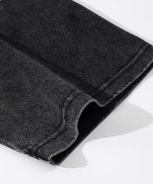 NEW GENTLEMAN(ニュージェントルマン)の「ブラックアウト ピグメント加工 オーバーサイズT(Tシャツ/カットソー・メンズ・ブラック/グレイッシュベージュ/オリーブ/グレー/ネイビー/パープル/ブラウン/ピンク・L/M/XL)」の16枚目の写真