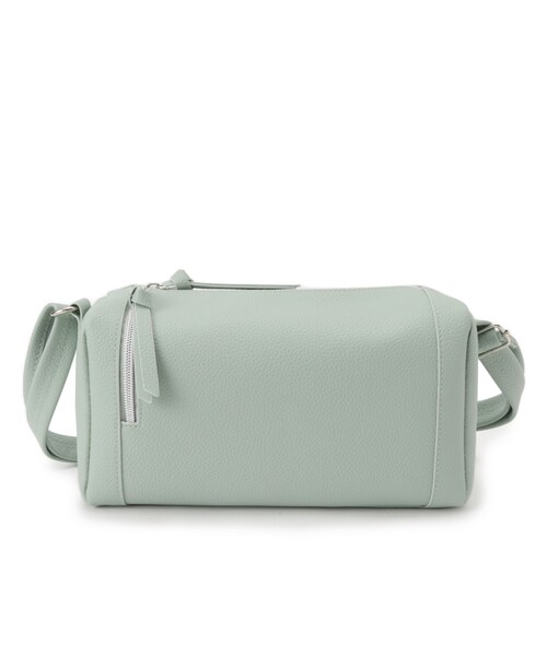 SHOO・LA・RUE（シューラルー）の「ダブルジップショルダーバッグ（ショルダーバッグ・レディース・ナチュラル/ライトグリーン/ブラック・00）」の12枚目の写真