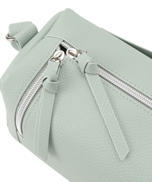SHOO・LA・RUE（シューラルー）の「ダブルジップショルダーバッグ（ショルダーバッグ・レディース・ナチュラル/ライトグリーン/ブラック・00）」の20枚目の写真