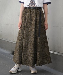 ILL'S（イルズ）の「25SS プリントツイル 切替スカート / 迷彩プリントツイル 切替スカート レディース（スカート・メンズ）」