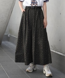 Confirm（コンファーム）の「25SS プリントツイル 切替スカート / 迷彩プリントツイル 切替スカート レディース（スカート）」