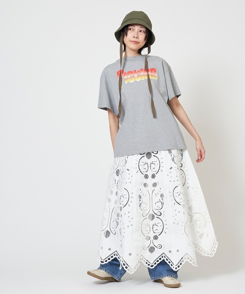 THE SHINZONE（ザ シンゾーン）の「EMBROIDERY LACE SKIRT エンブロイ