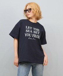 RIKKA FEMME/リッカファム メッセージロゴTシャツ Tシャツ RF25HS03