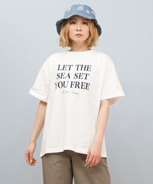 RIKKA FEMME/リッカファム メッセージロゴTシャツ Tシャツ RF25HS03