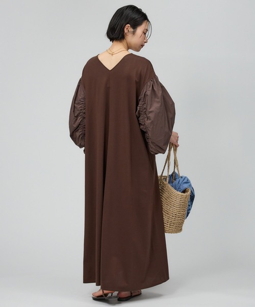 BABYLONE（バビロン）の「ドッキングワンピース（ワンピース・レディース・ブラック/ブラウン・フリー）」の6枚目の写真