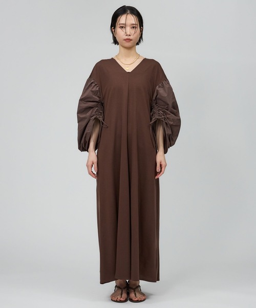 BABYLONE（バビロン）の「ドッキングワンピース（ワンピース・レディース・ブラック/ブラウン・フリー）」の8枚目の写真