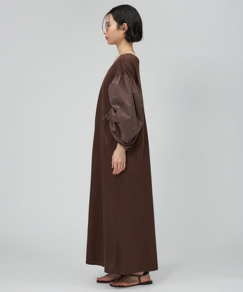 BABYLONE（バビロン）の「ドッキングワンピース（ワンピース・レディース・ブラック/ブラウン・フリー）」の9枚目の写真