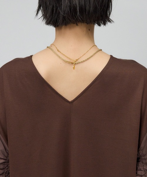 BABYLONE（バビロン）の「ドッキングワンピース（ワンピース・レディース・ブラック/ブラウン・フリー）」の16枚目の写真