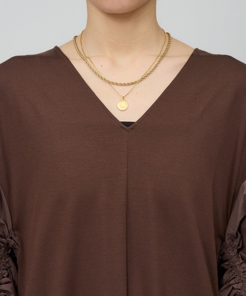 BABYLONE（バビロン）の「ドッキングワンピース（ワンピース・レディース・ブラック/ブラウン・フリー）」の17枚目の写真