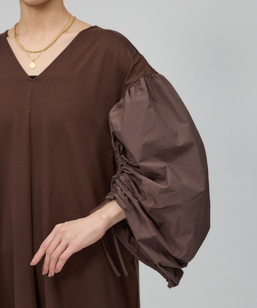 BABYLONE（バビロン）の「ドッキングワンピース（ワンピース・レディース・ブラック/ブラウン・フリー）」の18枚目の写真