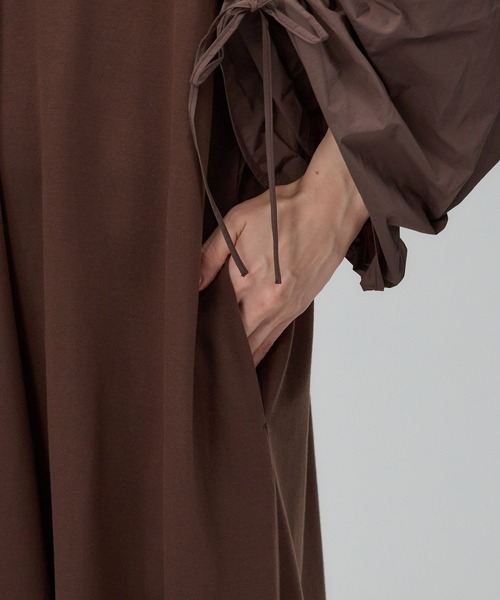 BABYLONE（バビロン）の「ドッキングワンピース（ワンピース・レディース・ブラック/ブラウン・フリー）」の19枚目の写真