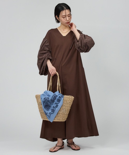 BABYLONE（バビロン）の「ドッキングワンピース（ワンピース・レディース・ブラック/ブラウン・フリー）」の3枚目の写真