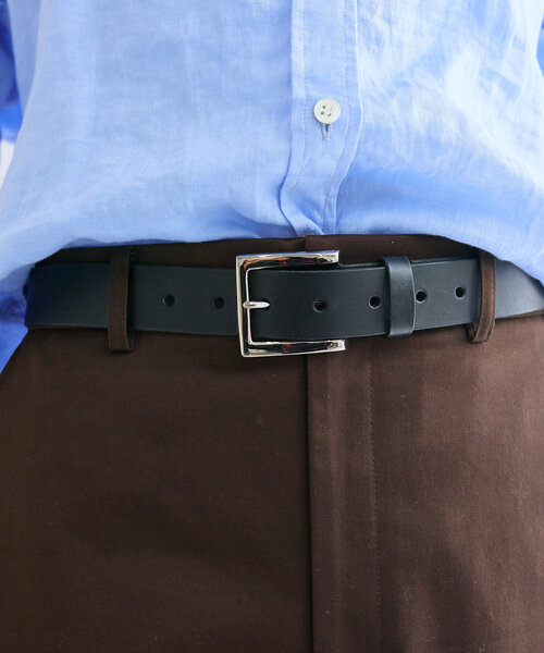 RIVE DROITE（リヴドロワ）の「【MONN.:.(モン)】プレーンベルト（ベルト・レディース・ブラック/カーキ・FREE）」の3枚目の写真