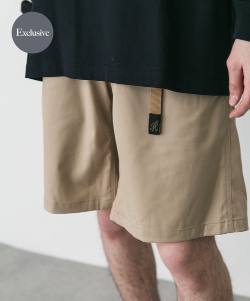 Gramicci（グラミチ）の「『別注』GRAMICCI　Stretch Gabardine Short（その他パンツ・メンズ・チャコールグレー/ブラック/ベージュ/ネイビー・SMALL/MEDIUM/LARGE）」の4枚目の写真