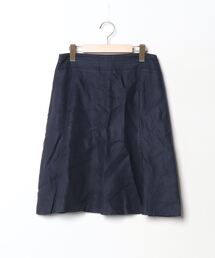 美品　MARGARET HOWELL　へリンボーン Aラインフレアスカート SHEER COTTON POPLIN | MARGARET HOWELL（マーガレット