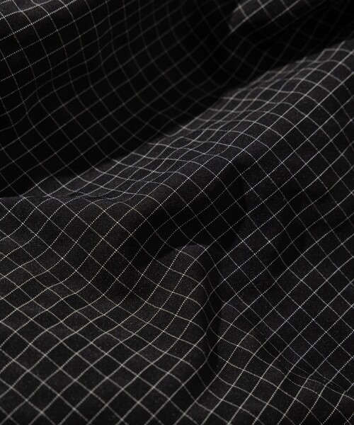 UMBRO(アンブロ)の「UMBRO/アンブロ SP Packable Bag /別注 パッカブル バッグ/チェック(バックパック/リュック・メンズ・ブラック/ベージュ・ONE SIZE)」の5枚目の写真