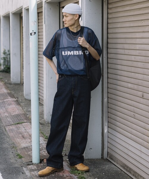 UMBRO(アンブロ)の「UMBRO/アンブロ SP Packable Bag /別注 パッカブル バッグ/チェック(バックパック/リュック・メンズ・ブラック/ベージュ・ONE SIZE)」の16枚目の写真