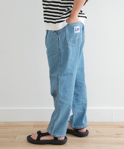 Lee（リー）の「Lee　WIDE TAPERED PAINTER(KIDS)（その他パンツ・キッズ・ライトインディゴブルー・120/130/140）」の4枚目の写真