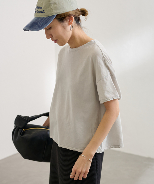 新品未使用 FRAMeWORK GREYCHORD Oversized T GREYCHORD/グレーコード Oversized T（Tシャツ／カットソー