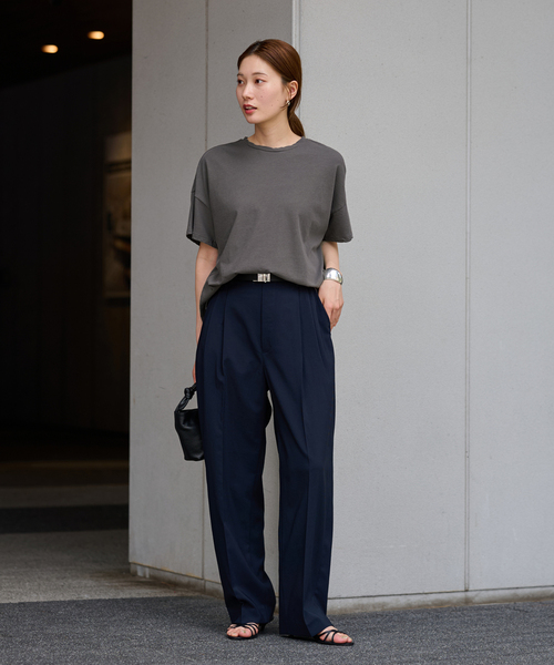新品未使用 FRAMeWORK GREYCHORD Oversized T GREYCHORD/グレーコード Oversized T（Tシャツ／カットソー