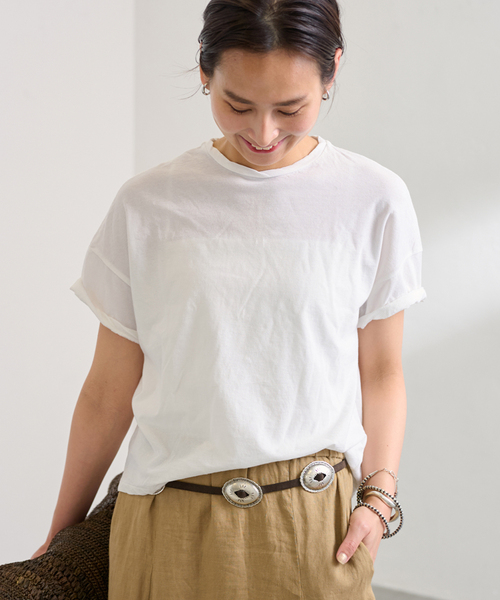 other - グレイコード フレームワーク取扱 23SS EVA RELAXED TEE セール】GREYCHORD/グレーコード Oversized T（Tシャツ