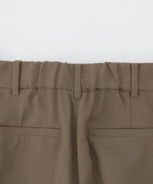 OPAQUE.CLIP（オペークドットクリップ）の「タックワイドパンツ/セットアップ対応【洗濯機洗い可】（その他パンツ・レディース・ブラウン系その他/ネイビー/ライトベージュ・40/38/42/36）」の22枚目の写真