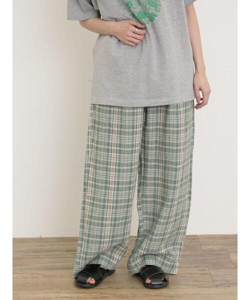 Samansa Mos2（サマンサ モスモス）の「【Cross×Linen】サス付パンツ（その他パンツ・レディース・グリーン/ベージュ/ネイビー/ブラック・F）」の21枚目の写真