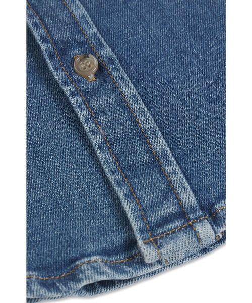 BOSS（ボス）の「キッズ ロングスリーブシャツ ストレッチコットンデニム（シャツ/ブラウス・キッズ・その他・150/140/125/114）」の2枚目の写真