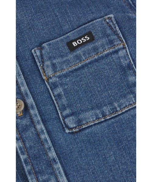 BOSS（ボス）の「キッズ ロングスリーブシャツ ストレッチコットンデニム（シャツ/ブラウス・キッズ・その他・150/140/125/114）」の3枚目の写真