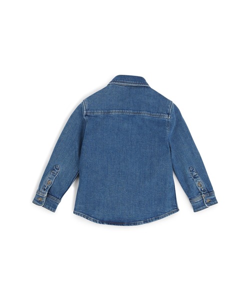 BOSS（ボス）の「キッズ ロングスリーブシャツ ストレッチコットンデニム（シャツ/ブラウス・キッズ・その他・150/140/125/114）」の4枚目の写真