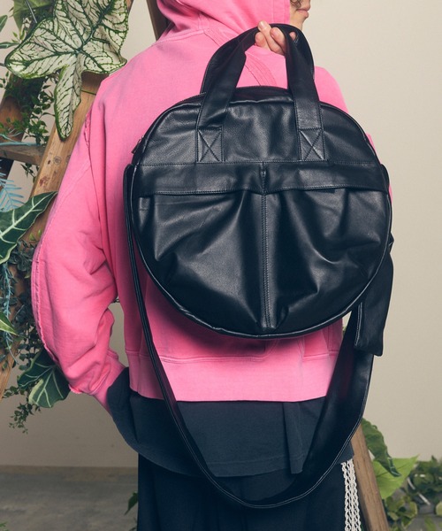 MAISON SPECIAL メゾンスペシャル ブラウン スエード バッグ セール】Lace Up Saddle Bag/レースアップサドルバッグ【MAISON