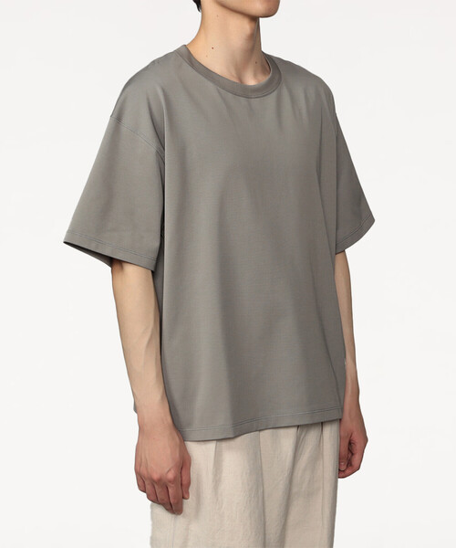 DANTON(ダントン)の「【STORE EXCLUSIVE】 MEN'S COTTON JERSEY BIG SILHOUETTE T-SHIRT(Tシャツ/カットソー・メンズ・グレー系その他/ブラック/ホワイト/ネイビー/ブラウン・XL/L/M)」の8枚目の写真