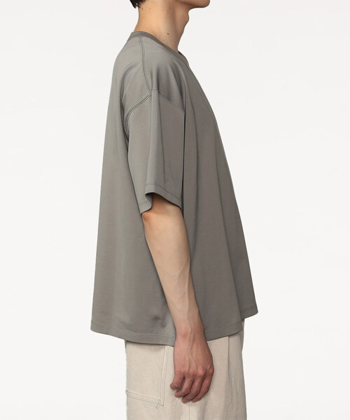 DANTON(ダントン)の「【STORE EXCLUSIVE】 MEN'S COTTON JERSEY BIG SILHOUETTE T-SHIRT(Tシャツ/カットソー・メンズ・グレー系その他/ブラック/ホワイト/ネイビー/ブラウン・XL/L/M)」の9枚目の写真