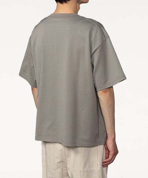 DANTON(ダントン)の「【STORE EXCLUSIVE】 MEN'S COTTON JERSEY BIG SILHOUETTE T-SHIRT(Tシャツ/カットソー・メンズ・グレー系その他/ブラック/ホワイト/ネイビー/ブラウン・XL/L/M)」の10枚目の写真