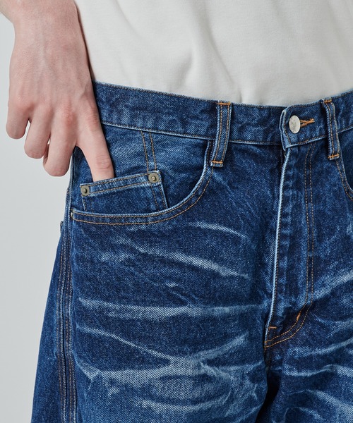 NVRFRGT NO.EXST251P02 サイズ1 別注 3D TWISTED WIDE LEG JEANS（デニムパンツ）｜NVRFRGT