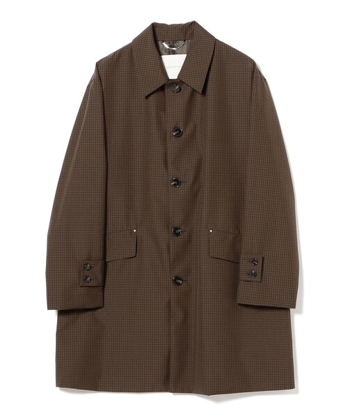 セール】【別注】MACKINTOSH / HUMBIE ウール ブラウンチェック コート