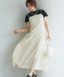 mysty woman | テクスチャーキャミワンピース 497429(ワンピース)