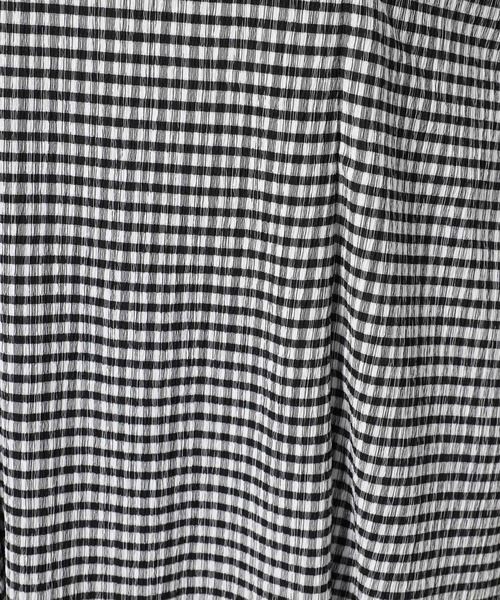 mysty woman（ミスティウーマン）の「テクスチャーキャミワンピース 497429（ワンピース・レディース・アイボリー/ブラック/その他・FREE）」の21枚目の写真