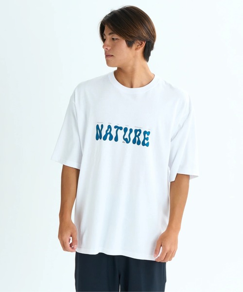 Quiksilver(クイックシルバー)の「NATURE ST /クイックシルバーフロントプリントUSコットン天竺半袖Tシャツ(Tシャツ/カットソー・メンズ・ホワイト/グリーン/ブラック・LARGE/X-LARGE/MEDIUM)」の1枚目の写真