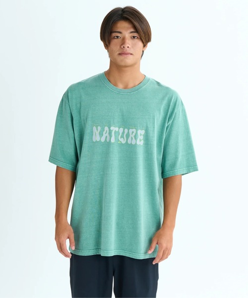 Quiksilver(クイックシルバー)の「NATURE ST /クイックシルバーフロントプリントUSコットン天竺半袖Tシャツ(Tシャツ/カットソー・メンズ・ホワイト/グリーン/ブラック・LARGE/X-LARGE/MEDIUM)」の3枚目の写真