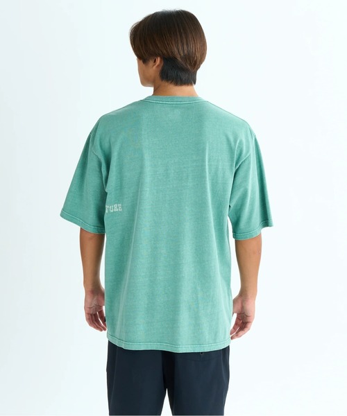 Quiksilver(クイックシルバー)の「NATURE ST /クイックシルバーフロントプリントUSコットン天竺半袖Tシャツ(Tシャツ/カットソー・メンズ・ホワイト/グリーン/ブラック・LARGE/X-LARGE/MEDIUM)」の8枚目の写真