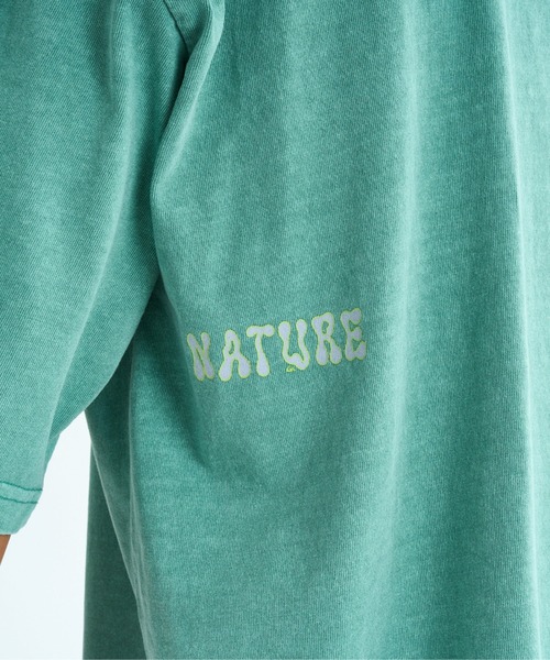 Quiksilver(クイックシルバー)の「NATURE ST /クイックシルバーフロントプリントUSコットン天竺半袖Tシャツ(Tシャツ/カットソー・メンズ・ホワイト/グリーン/ブラック・LARGE/X-LARGE/MEDIUM)」の6枚目の写真