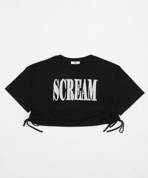 WEGO（ウィゴー）の「WEGO/ロゴレースドロストショートT（Tシャツ/カットソー・レディース・ブラック/ホワイト・FREE）」の8枚目の写真