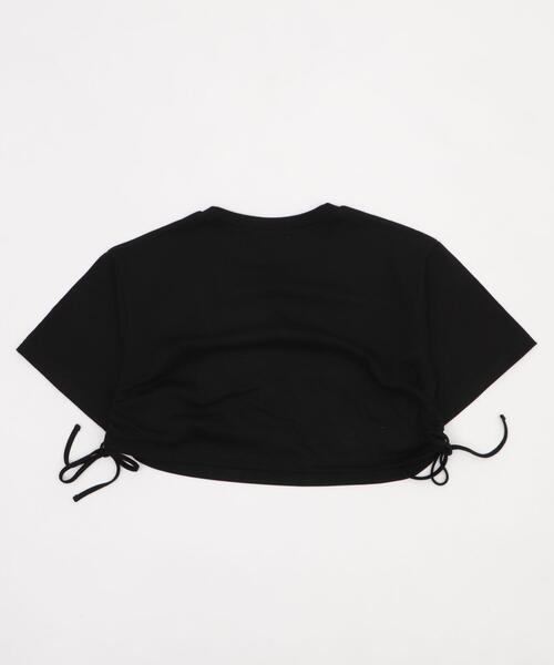 WEGO（ウィゴー）の「WEGO/ロゴレースドロストショートT（Tシャツ/カットソー・レディース・ブラック/ホワイト・FREE）」の7枚目の写真